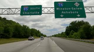 CHARLOTTE, THOMASVILLE, WINSTON SALEM,  GREENSBORO DRIVING TOURS