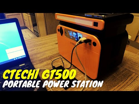 CTECHi GT500 500w Portable Power Station [518Wh, 162000mAh, LiFePO4]