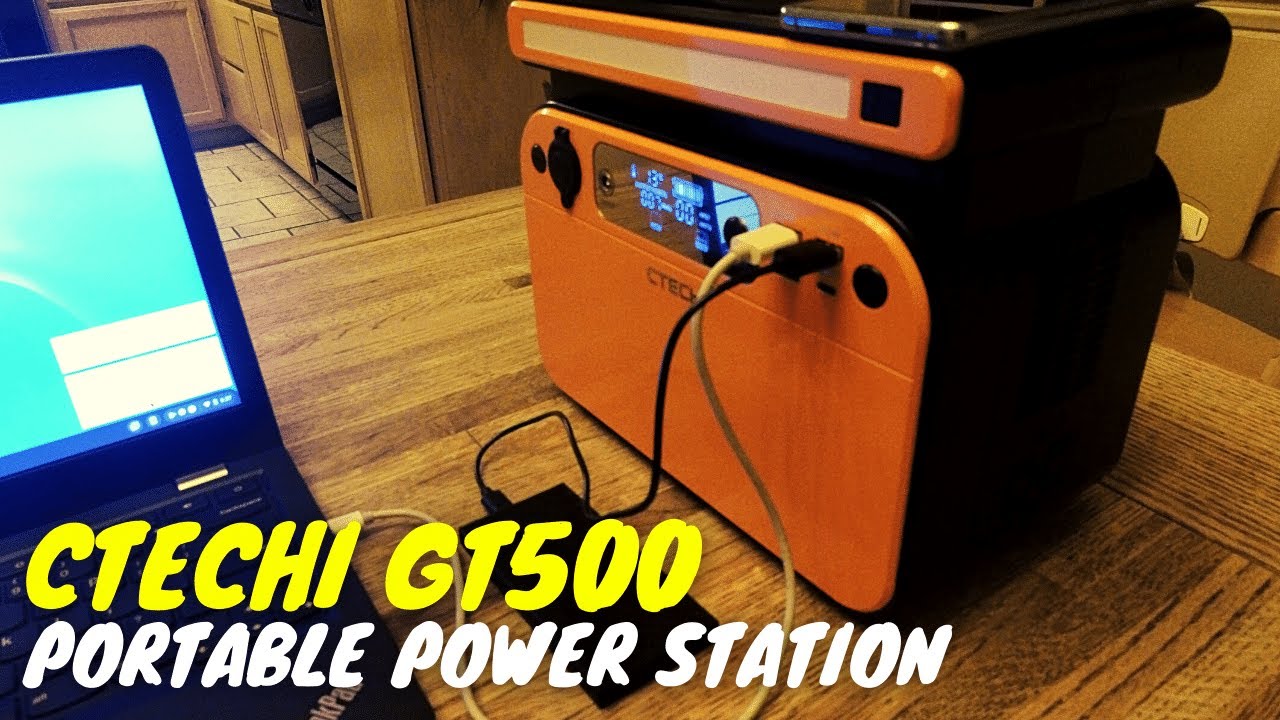 CTECHi GT500 500w Portable Power Station [518Wh, 162000mAh