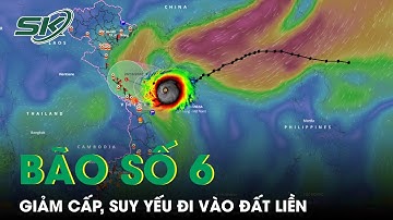 Bão Số 6 Suy Yếu Nhanh Do Không Khí Lạnh, Miền Bắc Chuyển Mưa Rét | SKĐS