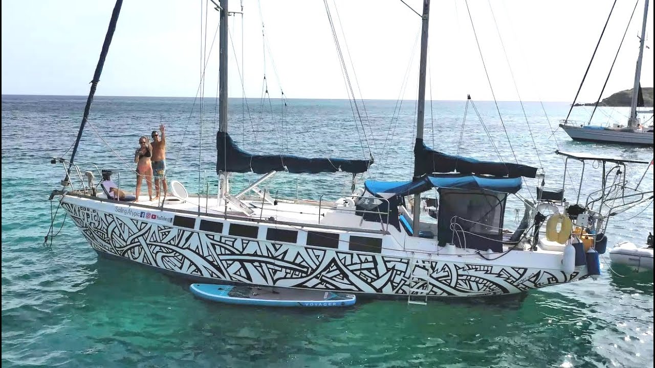On met les voiles sur ANTIGUA / Sailing Atypic S2 • E17