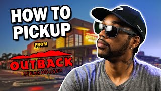 🥩 OUTBACK STEAKHOUSE PICK-UP & DROP-OFF 🚗︱#DOORDASH︱#GRUBHUB︱#UBEREATS