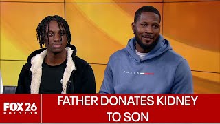 National Donor Day: Father donates kidney to his son