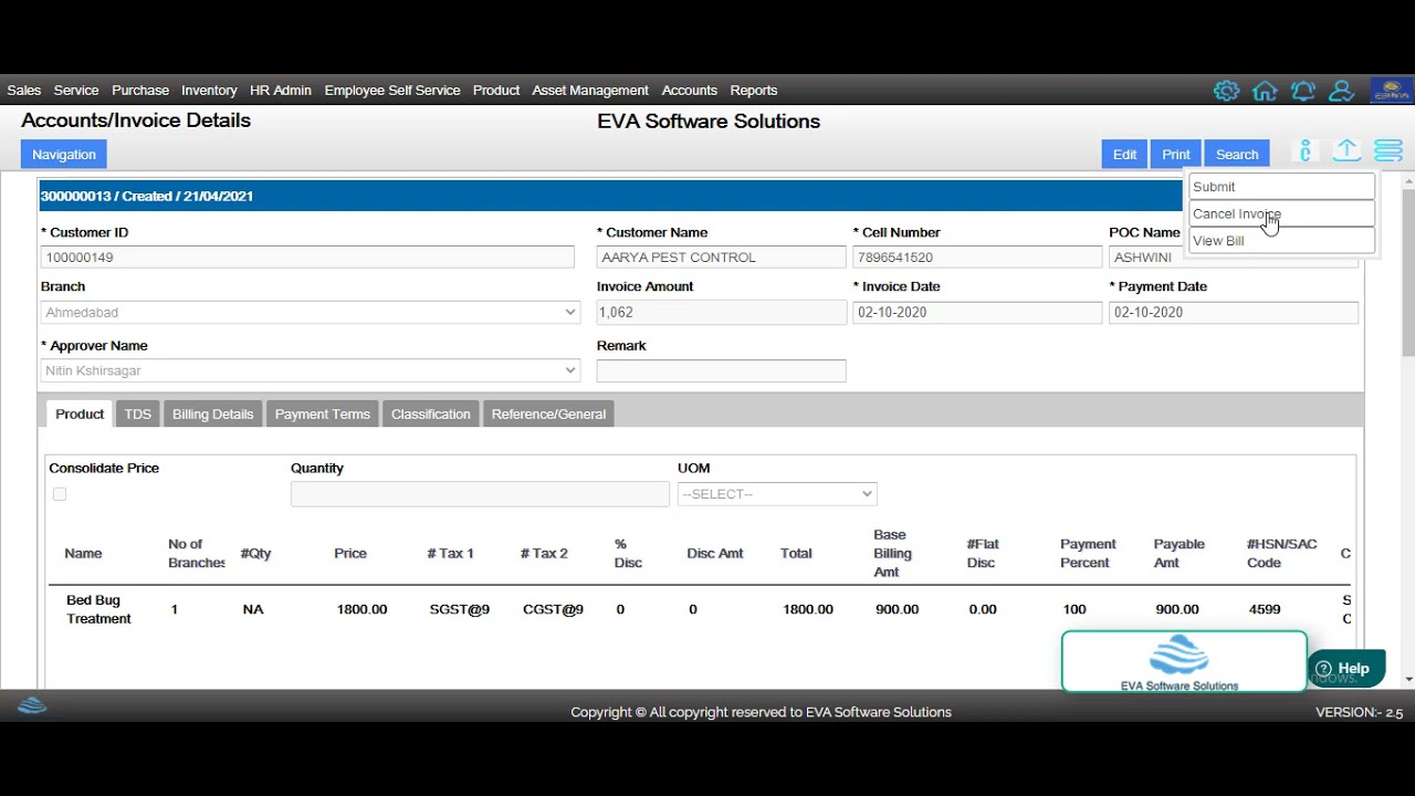 how-to-cancel-invoice-youtube