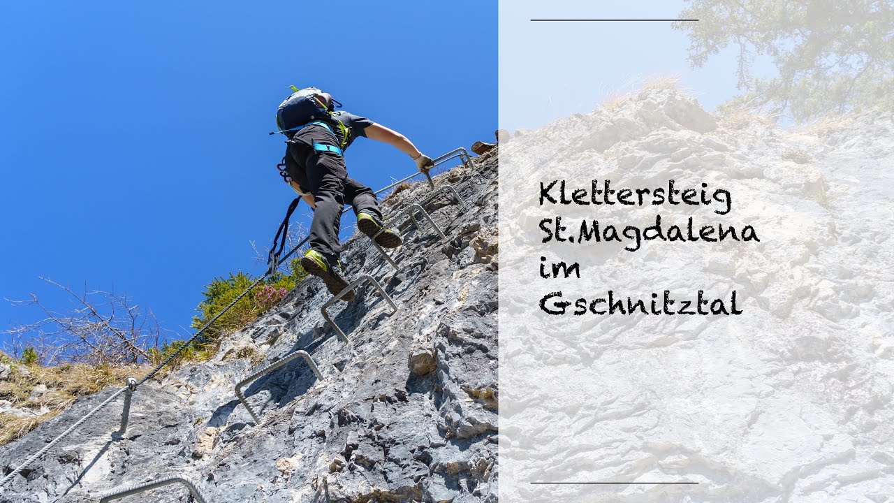 Klettersteig St. Magdalena im Gschnitztal/Tirol (via ferrata) YouTube