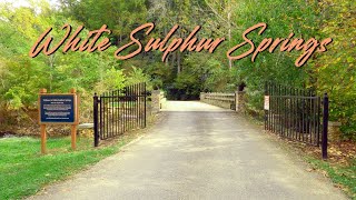 A quiet walk around historic White Sulphur Springs, Fall 2021 (Mount Airy, NC)