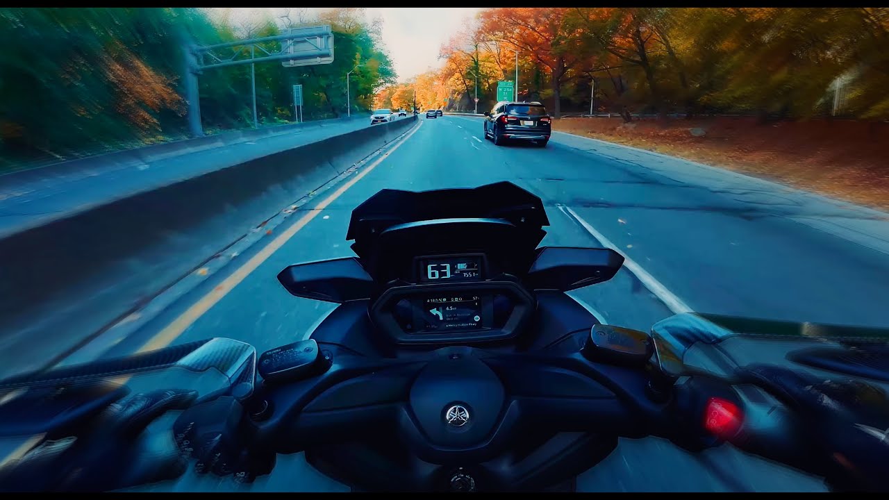 Yamaha XMAX 300 | POV Ride - Not so Raw