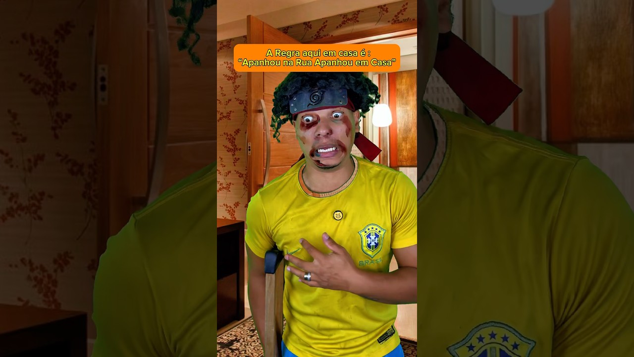 APANHOU NA RUA APANHA EM CASA 🤣 