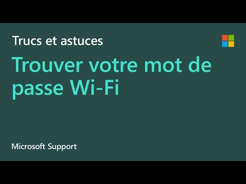 Comment trouver votre mot de passe Wi-Fi dans Windows 10 | Microsoft