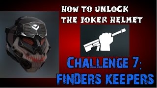 Advanced Warfare: How To Complete The "Finders Keepers" Challenge ("JOKER HELMET")