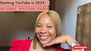 My First Youtube Video Introduction 2024 Nigerian Youtuber