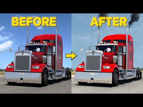 видео: 30 Mods that Transform ATS into a Realistic Trucking Game