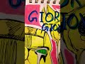 finally drew the CAPO #jojosbizarreadventure #GoldenWind #giorno #fyp #art