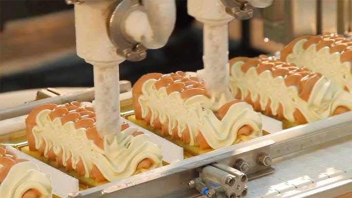 Robotic Cake Making Machines AWESOME FOOD PROCESSING 