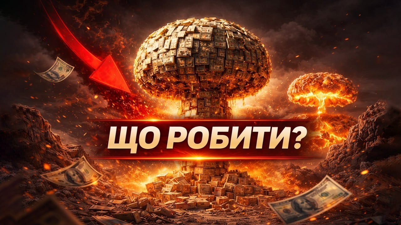 Завтра 3-я світова. Що буде з вашими грошима?