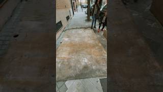 NOVEDADES, TRAS 9 MESES, EN EL AGUJERO ENORME DE LA ACERA DE CARABANCHEL 💪🏻 #shorts #madrid