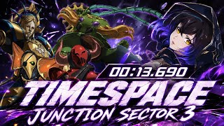 7DS Origin - Timespace Junction Sector 3 Clotho Speed Run (13.690s)