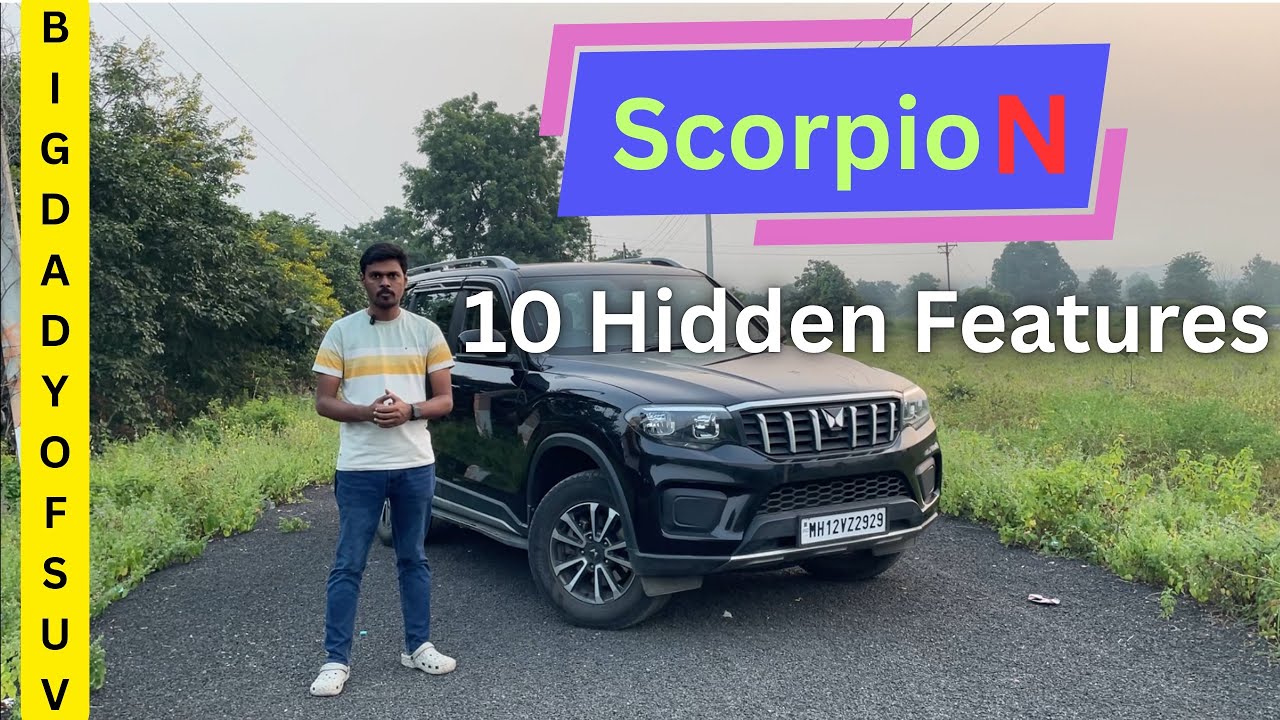 Hidden Features Of Scorpio N // you may not know #scorpion #features #mahindra 