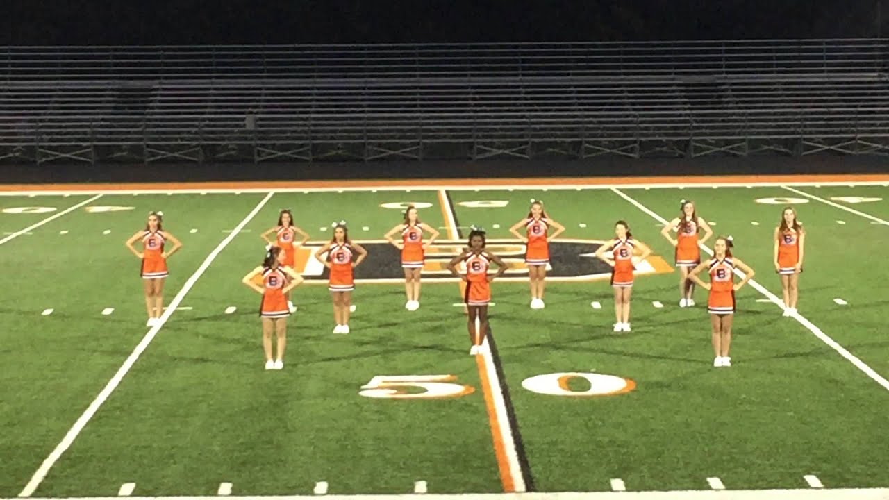Batesville Junior High Cheerleaders 2015 Batesville, AR Community Pep