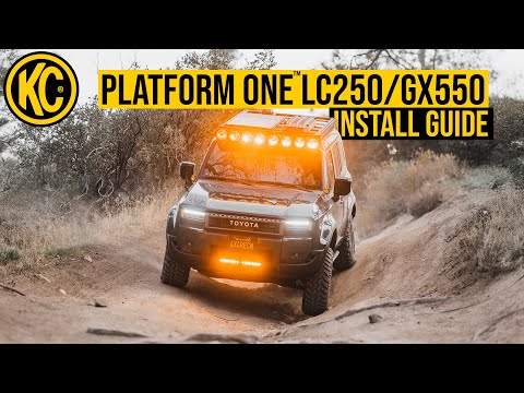 Toyota LC250/Lexus GX550 Platform One™ Roof Rack Install Guide (Step 3)