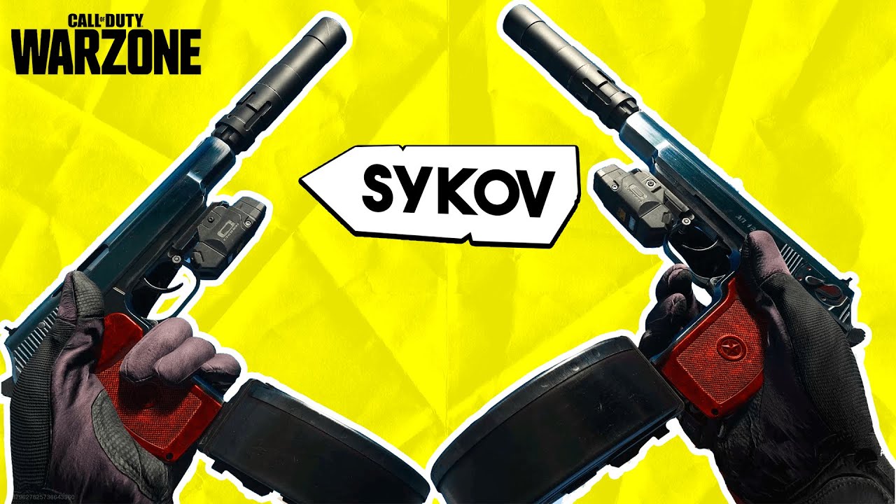 LA MEJOR CLASE PARA SYKOV DE MODERN WARFARE EN WARZONE! *PISTOLA ...