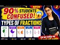 90% Students Get Confused! | Types of Fractions Explained.##aarikaacademy