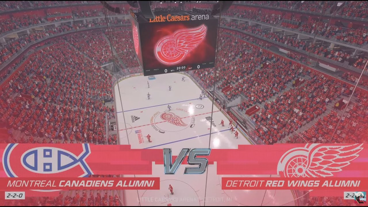 Montreal Canadiens Alumni VS Detroit Red Wings Alumni GAME 5 NHL23 montreal-canadiens-alumni-vs-detroit-red-wings-alumni-game-5-nhl23