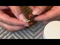 EASY coffee filter tip using nail dip powder!