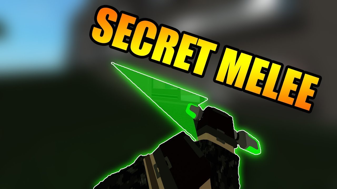 The Secret Zero Cutter Melee In Phantom Forces Youtube - roblox phantom forces zero cutter