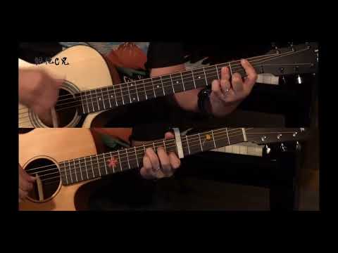 我不是邱比特 合唱版 Dual Acoustic Guitar Cover