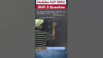 CAT 2024 Modulus question | Bharat Gupta |  #cat2025 #maths #catquantseries #aptitudetest  #ssc