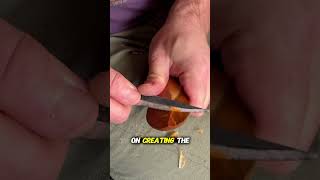 The Ending Is So Satisfying 😳 #woodworking #spoon #wood