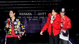 [4K] GOT7 - NANANA (뱀뱀 영재 유겸) | 20230916 THE 1ST WORLD TOUR [AREA 52] IN SEOUL | 올림픽홀