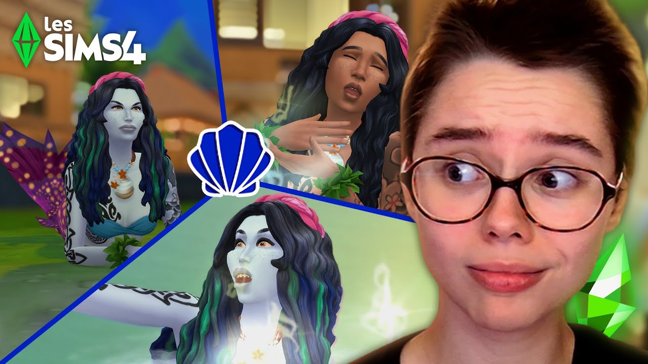 Les sirènes ont été AMÉLIORÉES dans Les Sims 4 ?? 🤩🧜🏻‍♀️