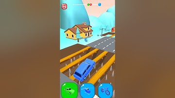 Shape Shifting 🚗🚲 gameplay walkthrough on ios, android all levels #100