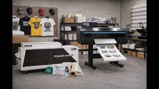 Revoluția DTF: STS XPD-924D (Powered by Mutoh) & Shaker S20 – Performanță Industrială