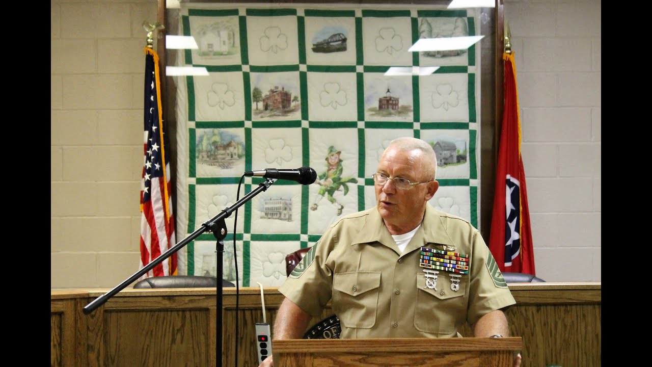 Gunnery Sergeant Charles Sweeney's Program on his career in the United States Marine Corp.