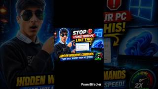 “Stop Using Your PC Like This ❌ | Secret Windows Tricks That Boost Speed 2X 😳”#windows #4k #pc