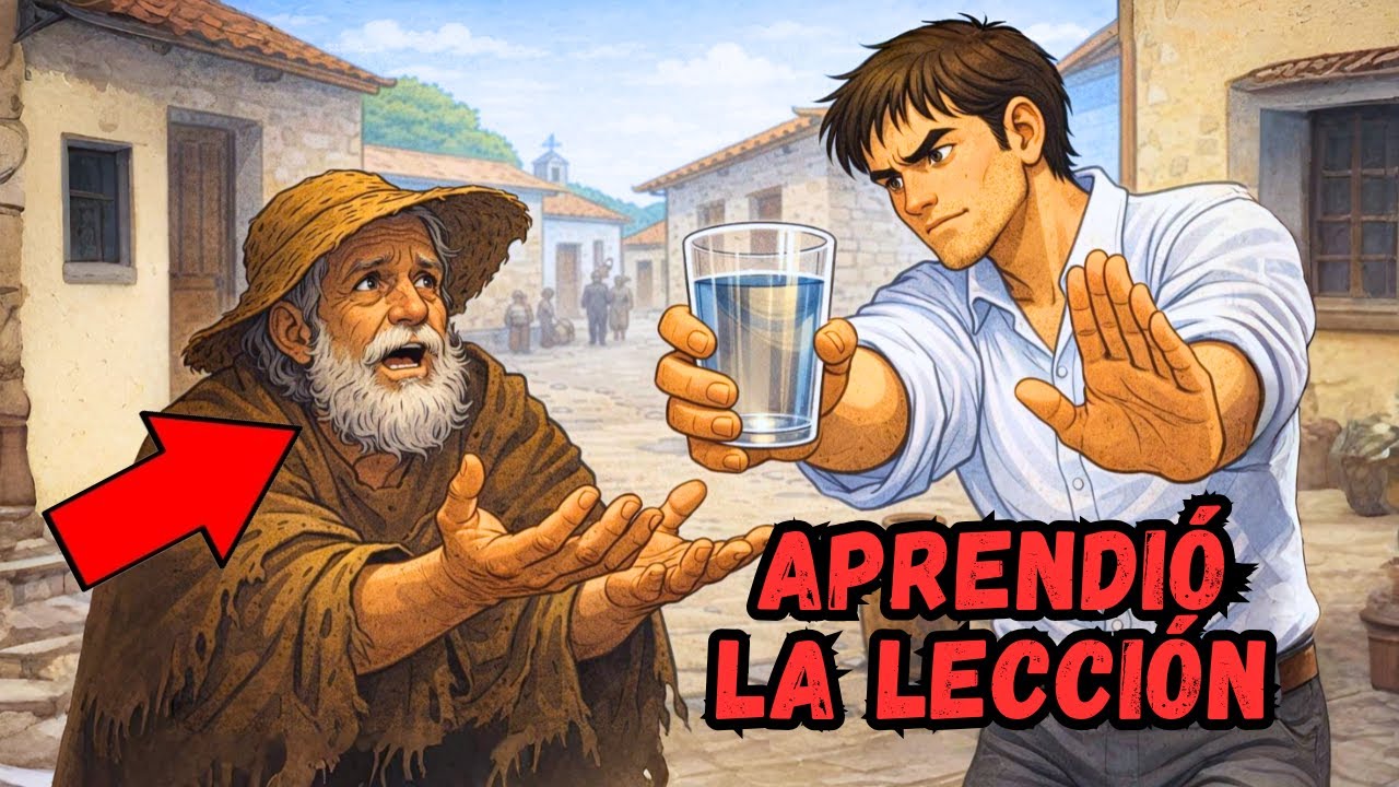 Negó un Vaso de Agua al Mendigo… Pero La Vida le Enseñó una Lección | Una Historia de Perdón
