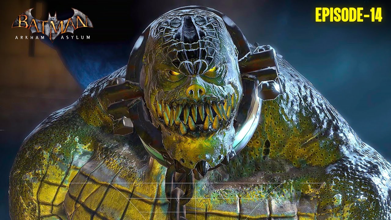 Dangerous Mission in Killer Croc's Territory! - Batman Arkham Asylum - Episode 14
