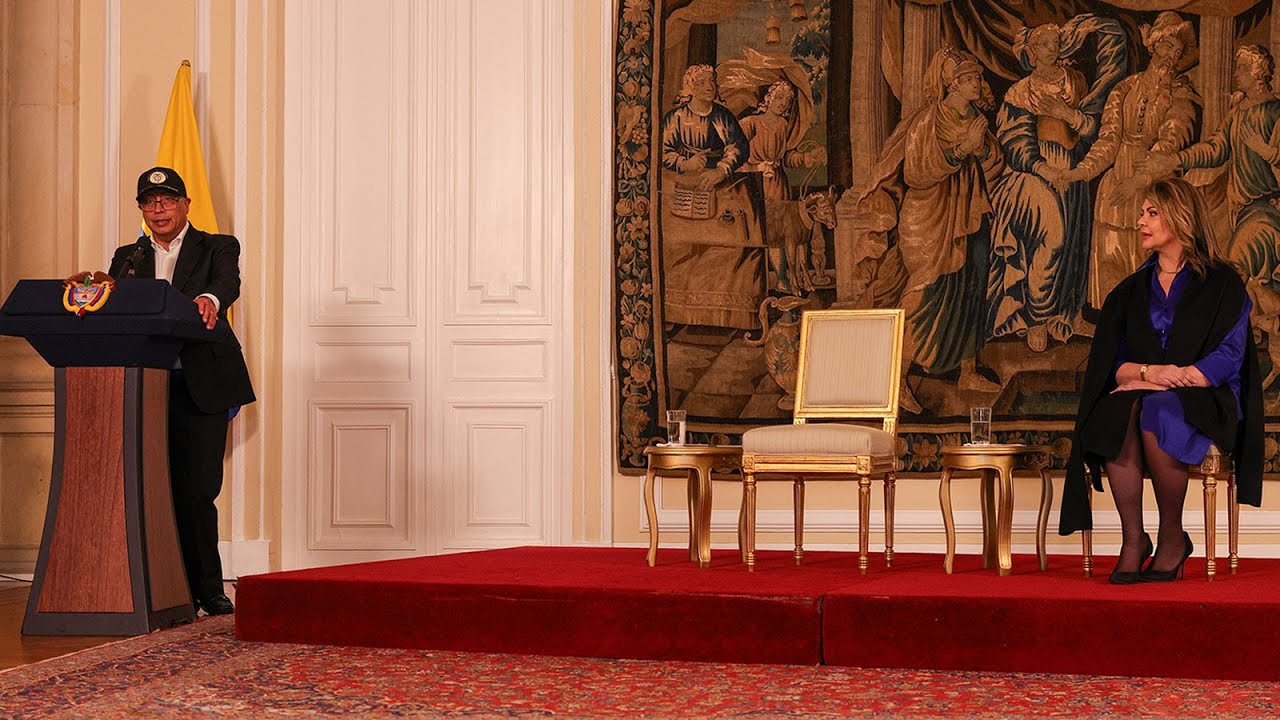 Acto de posesión de Gloria María Gómez Montoya como magistrada del ...