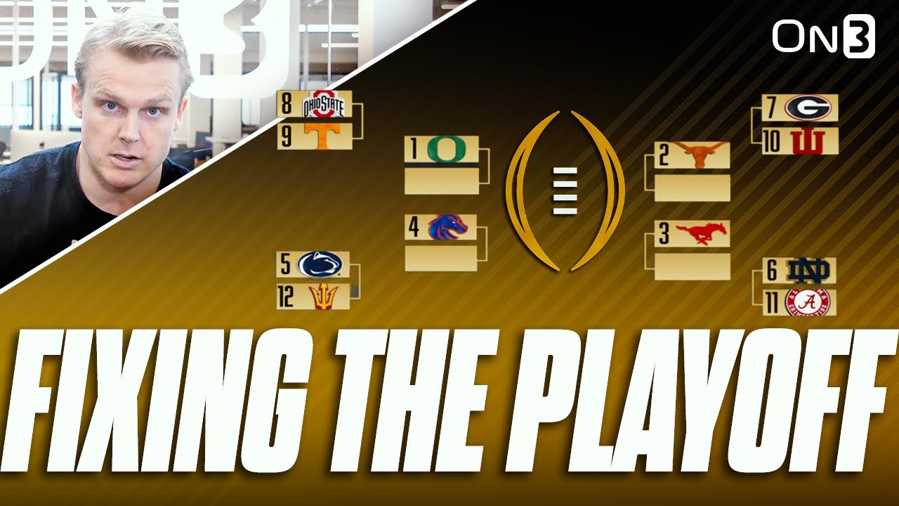 The College Football Playoff Is FLAWED | How To FIX It | No Conference ...
