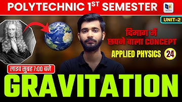 Applied Physics-1 : Up Polytechnic 1st Semester |  UNIT-2 FORCE AND MOTION lec-24 #raceva