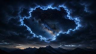 Night Sky 4K HDR Endless Stars Over Cloud Ocean | 10 Hours Real Timelapse for OLED TVs