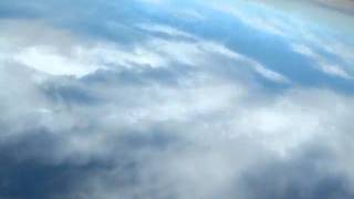 Glider flight. Loop de loop.