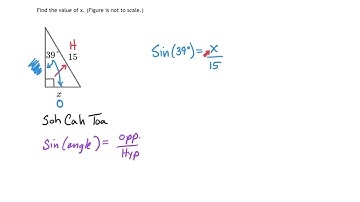 SohCahToa - Finding Missing Sides Using the Sine Function