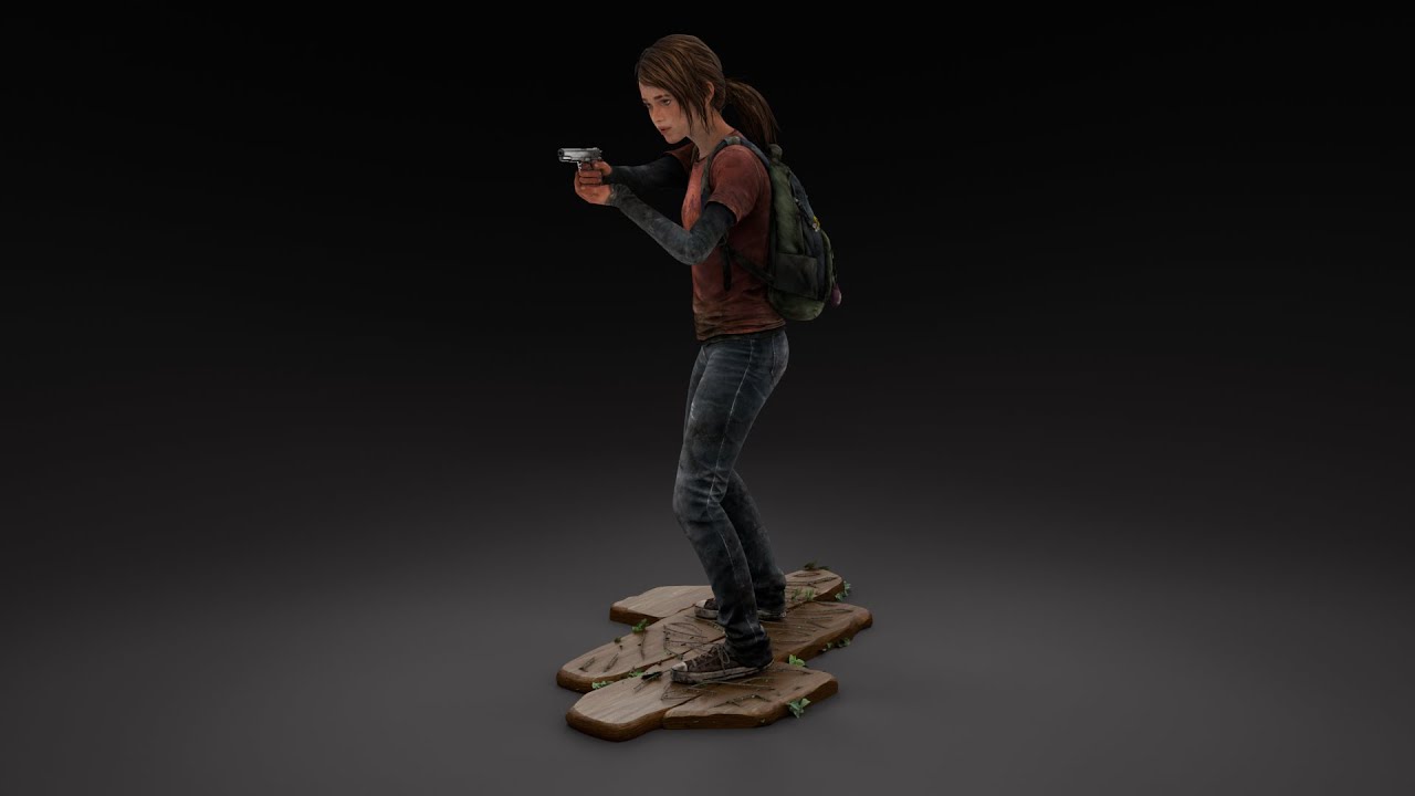The Last of Us – Ellie Williams 3D Print Model Showcase