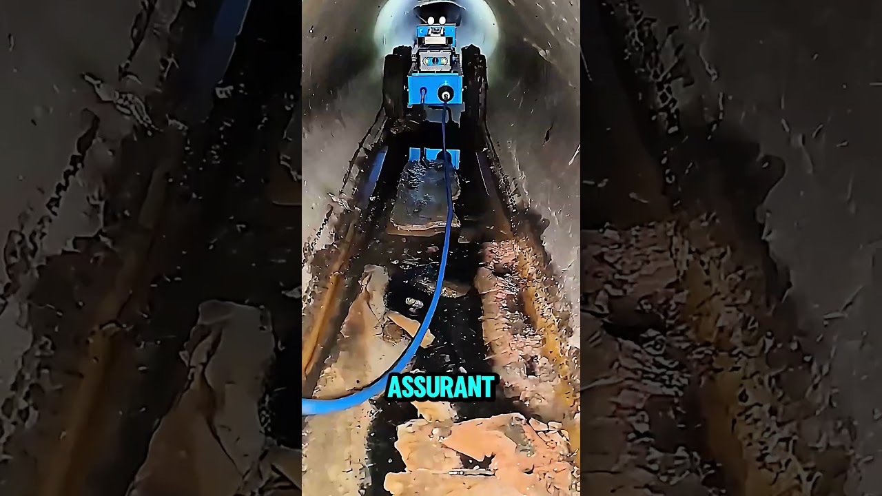 Ce robot explore l’intérieur des tunnels avec une précision incroyable ! 🤖🚇