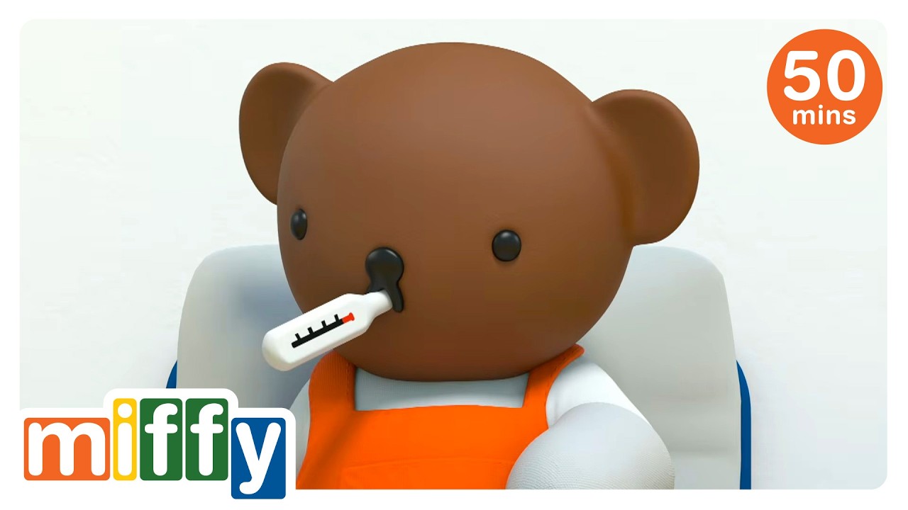 Aunt Alice Is Poorly | Miffy | Cartoons for kids