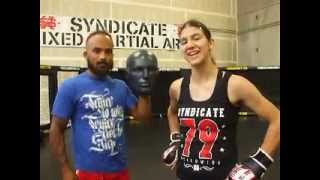 Roxy Modafferi trains with the AllStrike